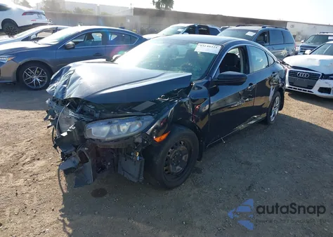 2017 Honda Civic Lx из США, поврежденный, VIN 2HGFC2F56HH542258